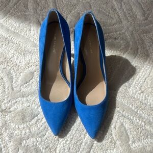 Ann Taylor suede pumps